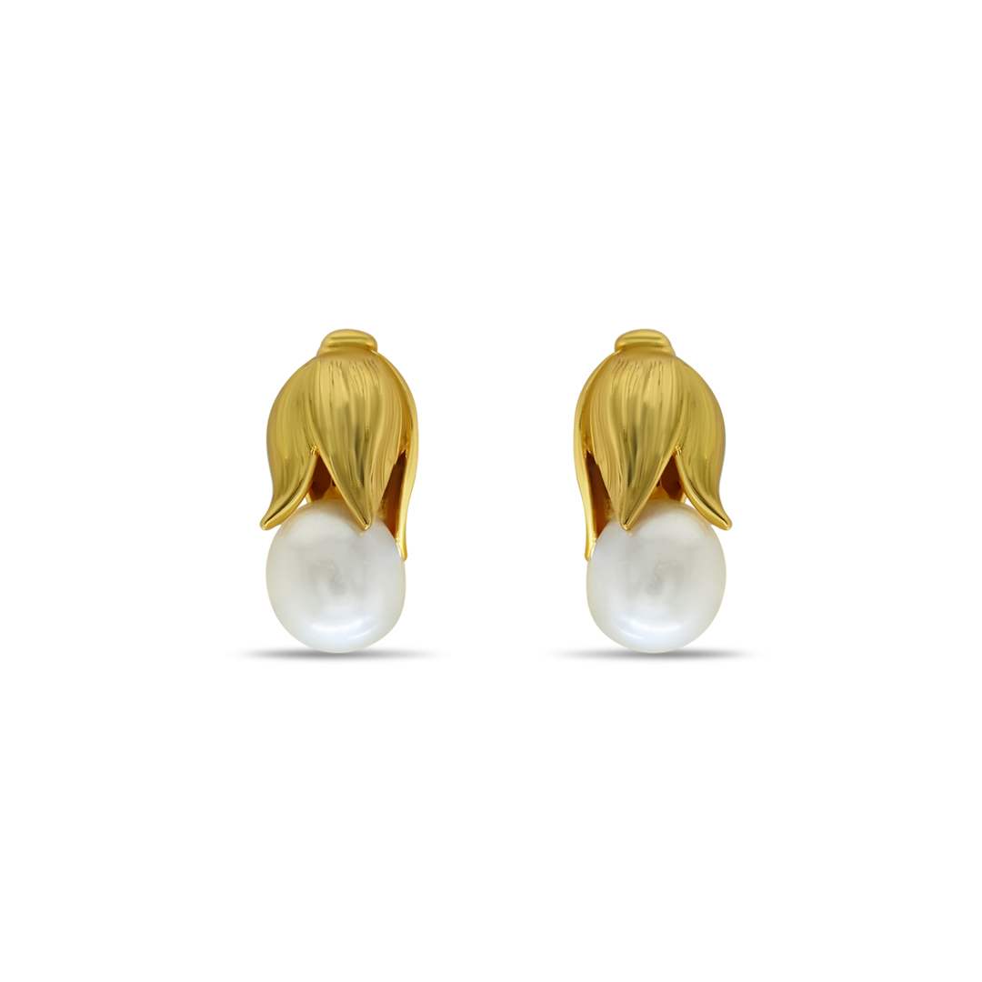 Golden Celestial Sun Studs