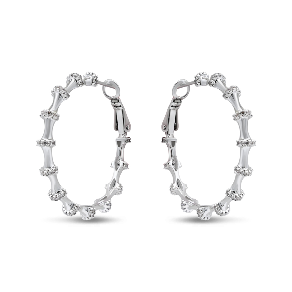 Baguette Clover Sunburst Studs
