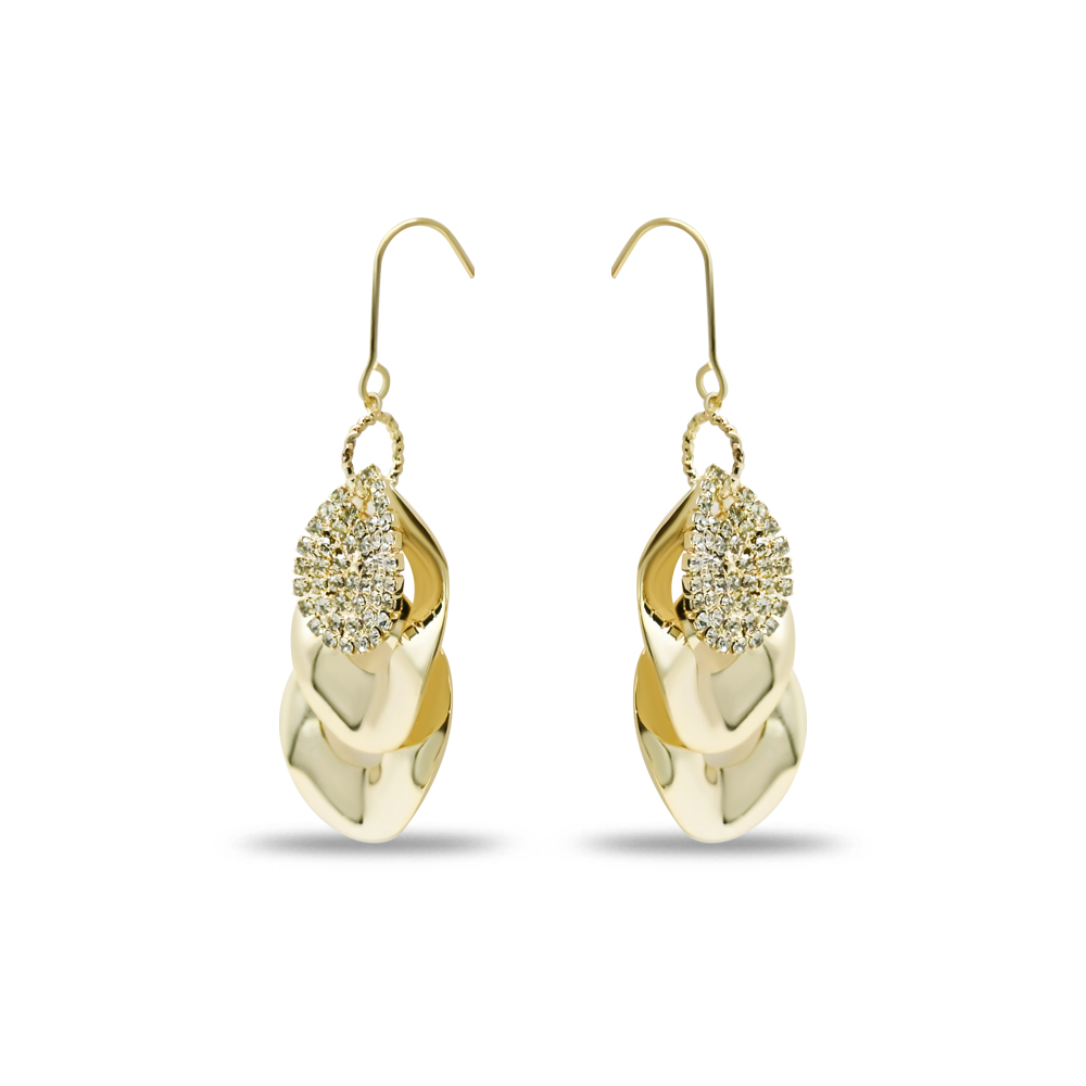 Layered Textured Leaf Drops