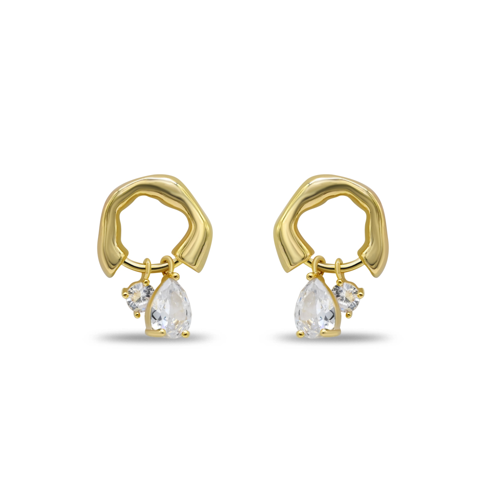Organic Abstract Crystal Charms