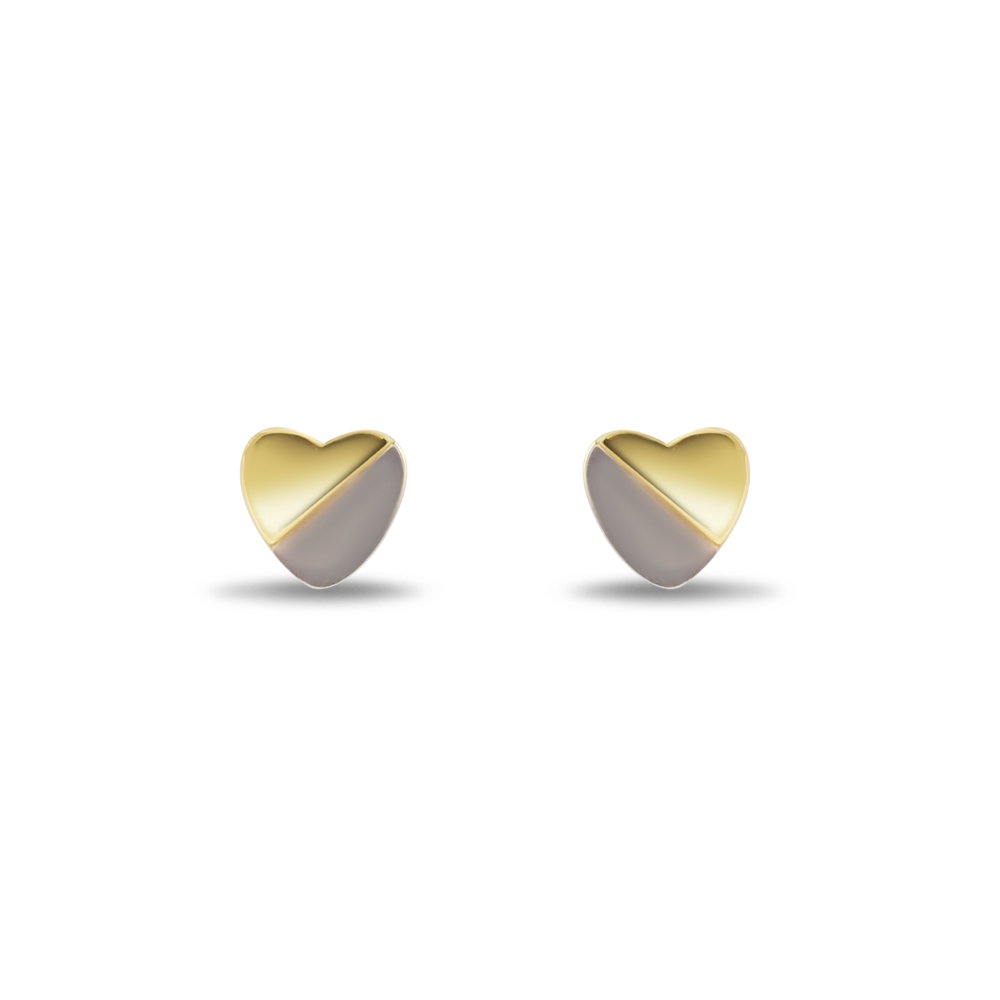 Minimalist Dual Tone Hearts