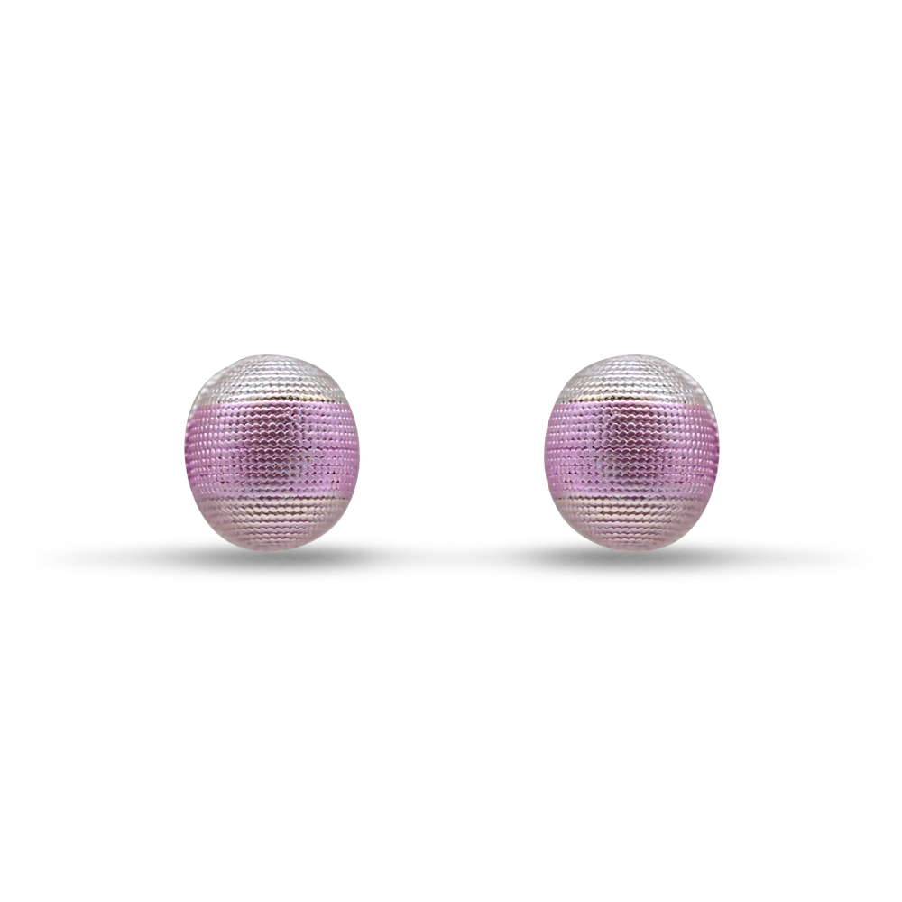 Textured Ombre Orb Studs