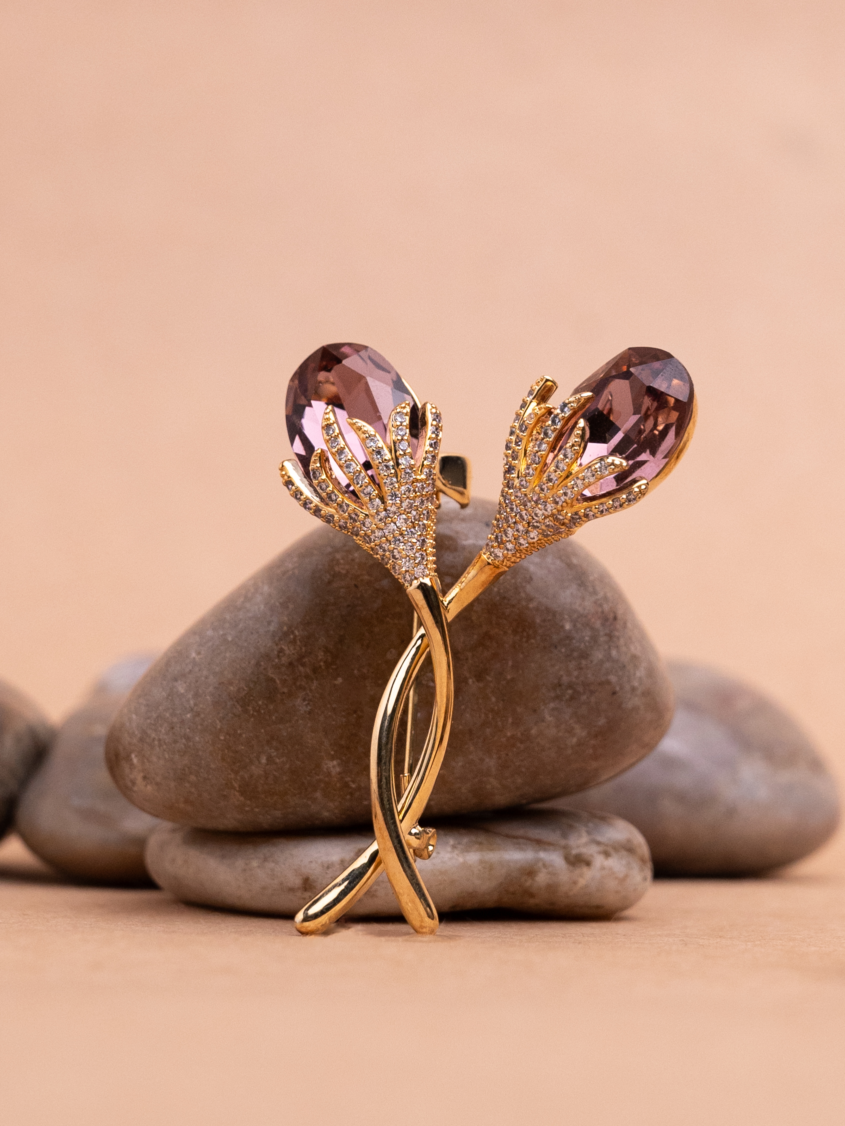 Purple Jeweled Flower