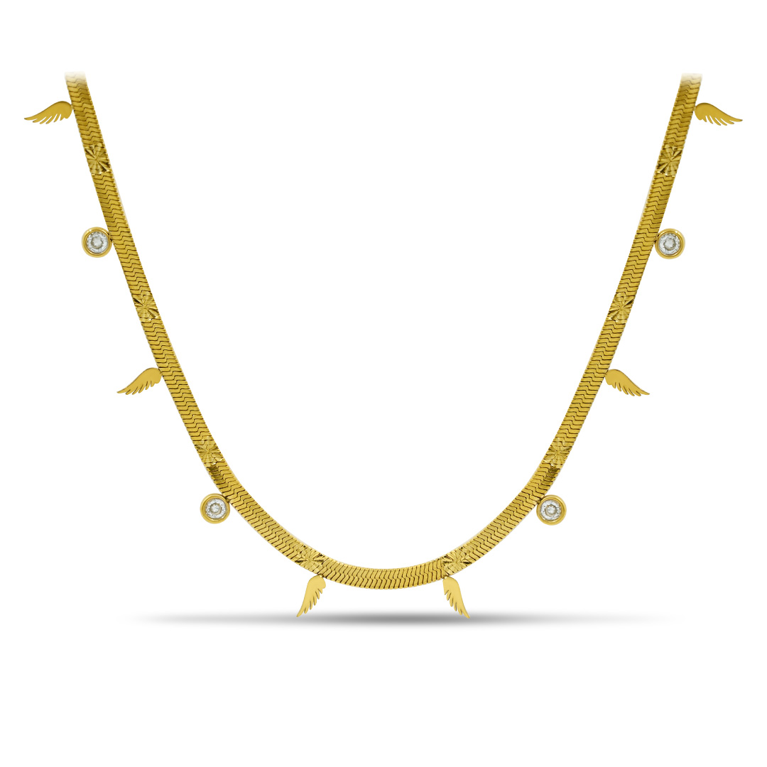 Golden Wing Charm Snake