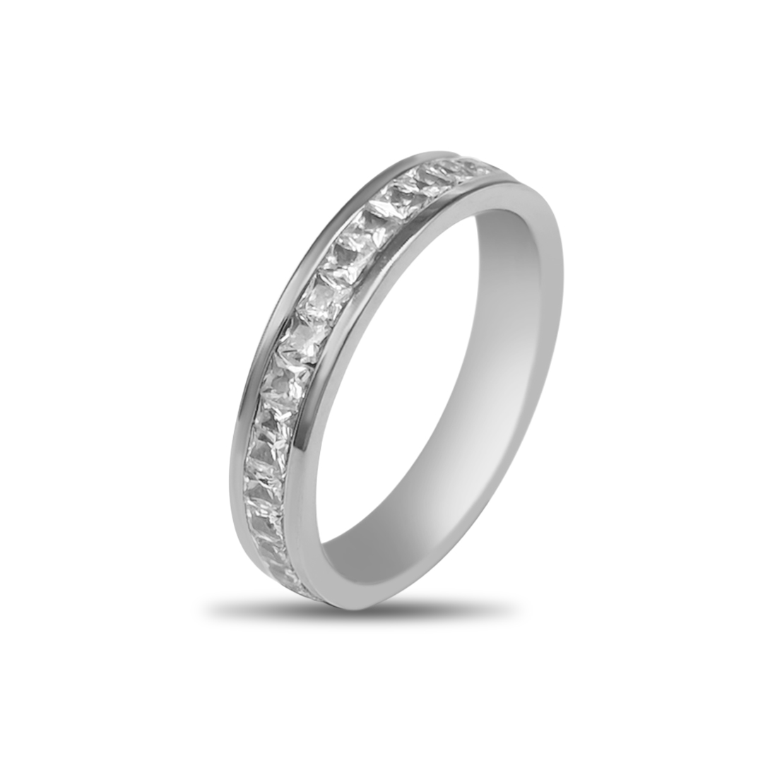 Crystal Eternity Ring