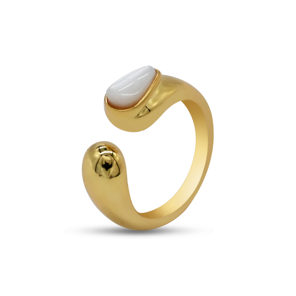 Gold Smooth Tear Cuff