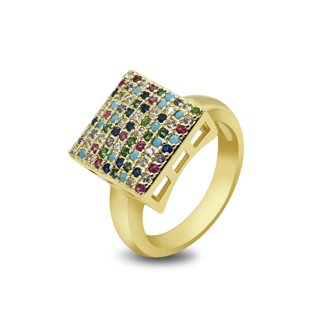 Mosaic Square Ring
