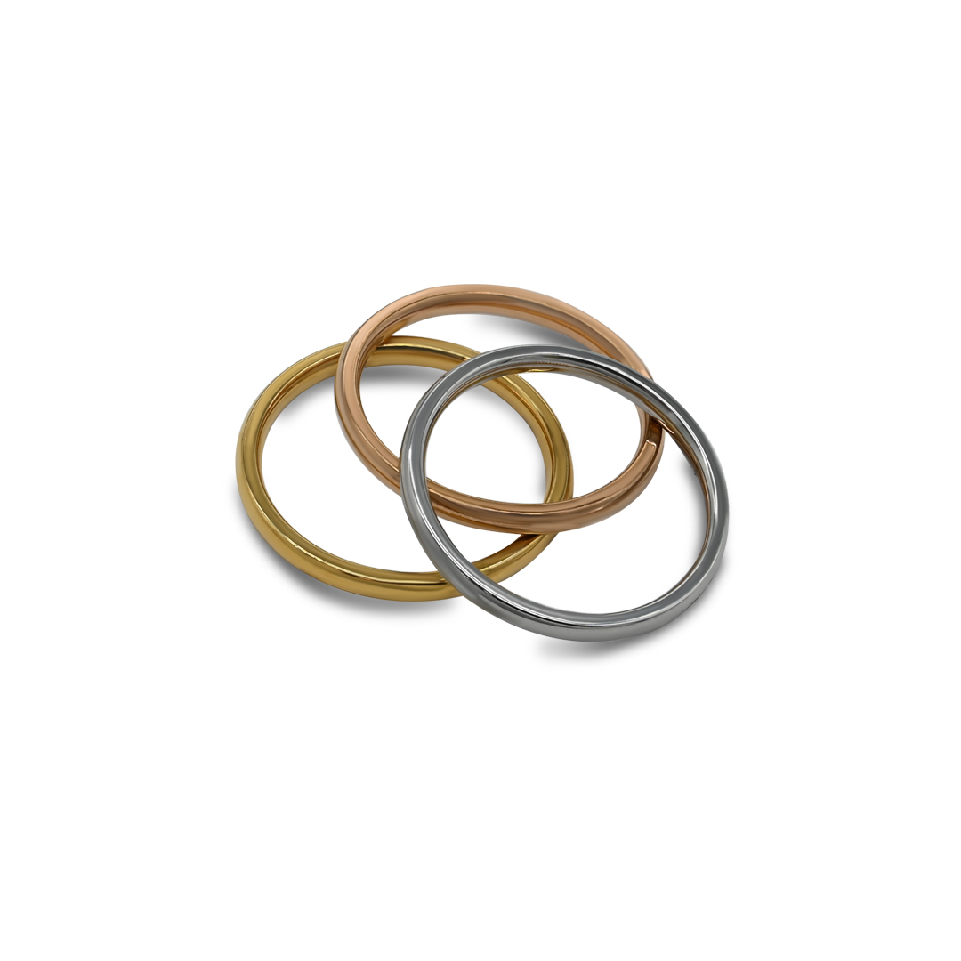 Intertwined Rolling Ring